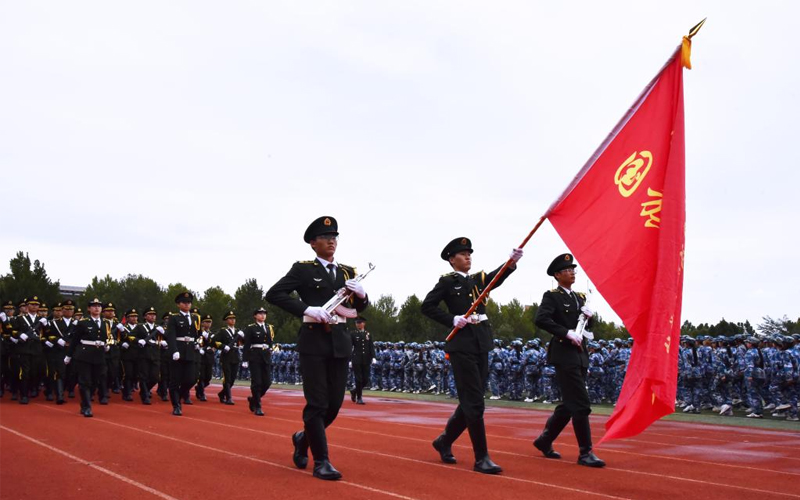 山東城市建設(shè)職業(yè)學(xué)院隆重舉行2024級新生軍訓(xùn)匯演暨開學(xué)典禮